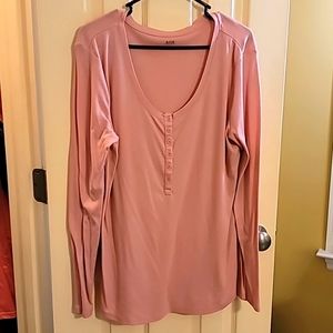 Pink Henley